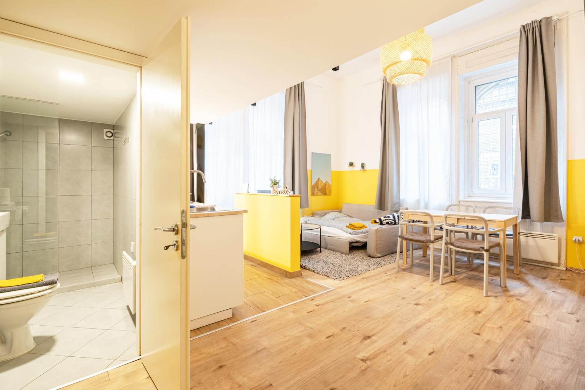 Charming Studio In The Heart Of The Jewish Quarter W41 Yellow بودابست المظهر الخارجي الصورة